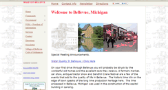 Desktop Screenshot of bellevuemi.net